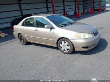  Salvage Toyota Corolla