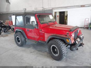  Salvage Jeep Wrangler