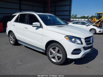  Salvage Mercedes-Benz GLE