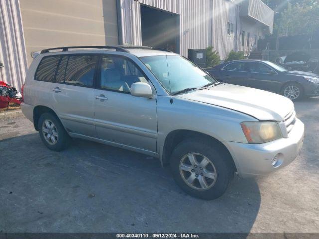  Salvage Toyota Highlander