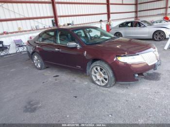  Salvage Lincoln MKZ Hybrid