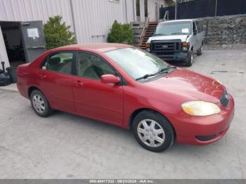  Salvage Toyota Corolla