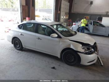  Salvage Nissan Sentra