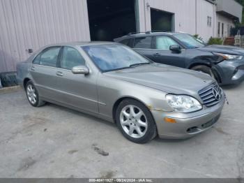  Salvage Mercedes-Benz S-Class