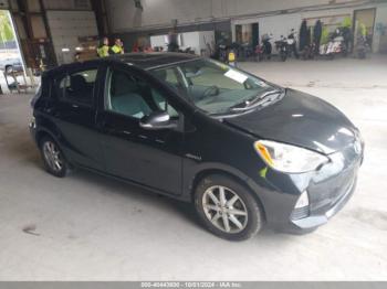  Salvage Toyota Prius c