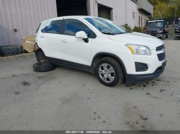  Salvage Chevrolet Trax