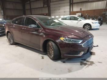  Salvage Ford Fusion