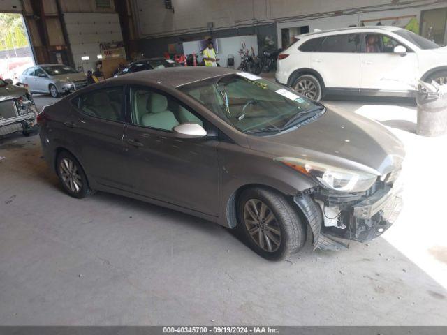  Salvage Hyundai ELANTRA