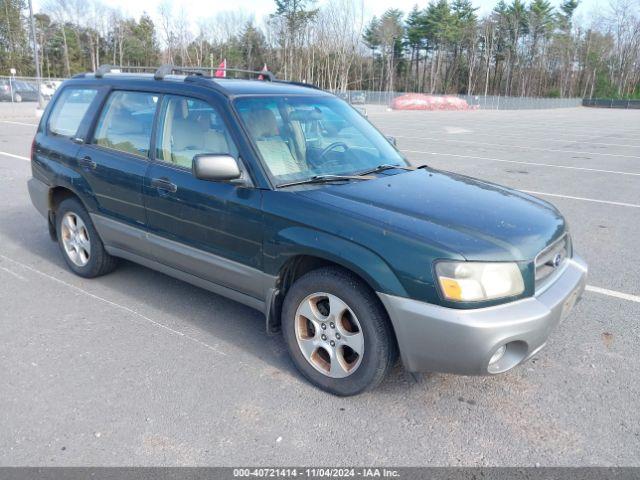  Salvage Subaru Forester