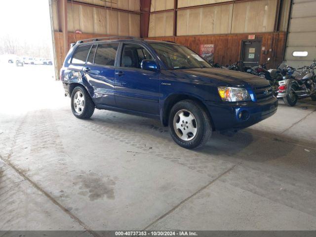  Salvage Toyota Highlander