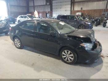  Salvage Toyota Corolla