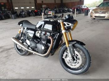  Salvage Triumph Motorcycle Thruxton