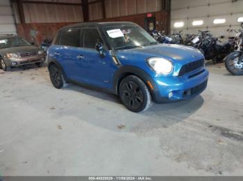  Salvage MINI Cooper S Countryman