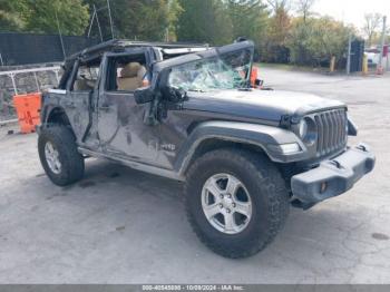  Salvage Jeep Wrangler