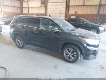  Salvage Toyota Highlander