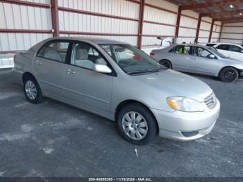  Salvage Toyota Corolla