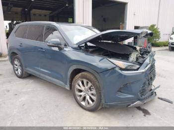  Salvage Toyota Grand Highlander