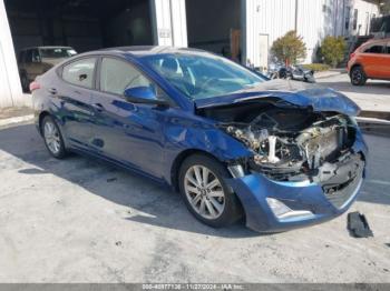  Salvage Hyundai ELANTRA