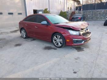  Salvage Chevrolet Cruze