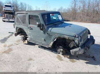  Salvage Jeep Wrangler