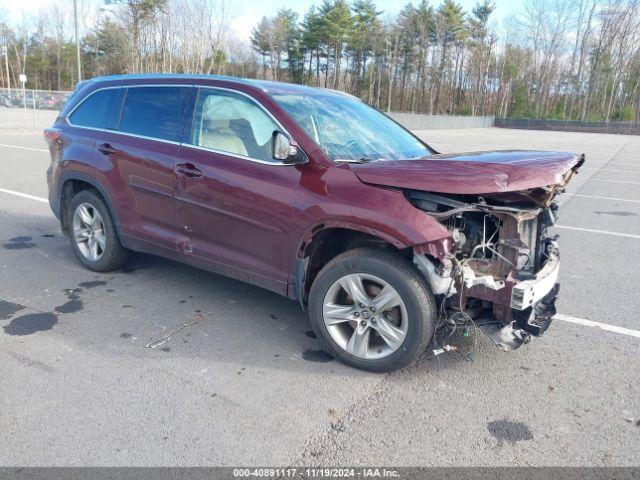  Salvage Toyota Highlander