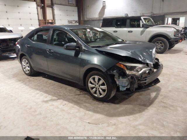  Salvage Toyota Corolla