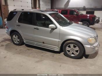  Salvage Mercedes-Benz M-Class