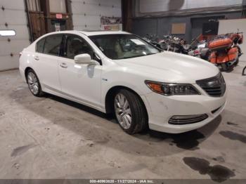  Salvage Acura Rlx Sport Hybrid