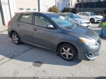  Salvage Toyota Matrix