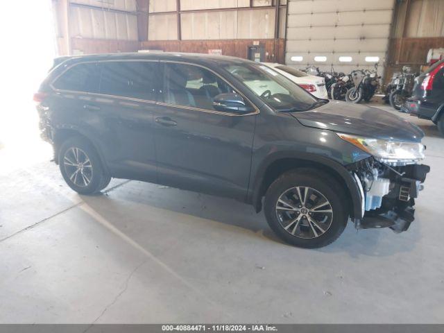  Salvage Toyota Highlander