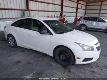  Salvage Chevrolet Cruze