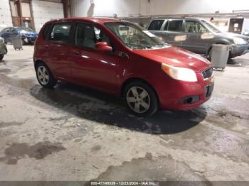  Salvage Chevrolet Aveo