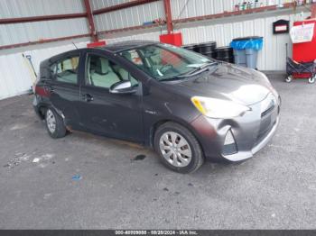  Salvage Toyota Prius c