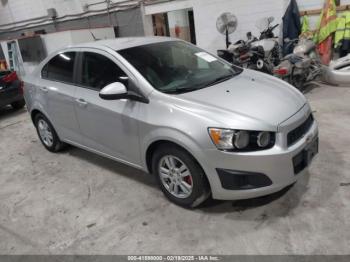  Salvage Chevrolet Sonic