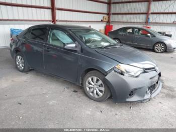  Salvage Toyota Corolla