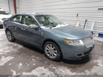  Salvage Lincoln MKZ