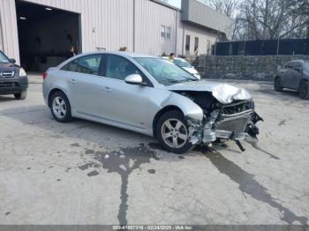  Salvage Chevrolet Cruze