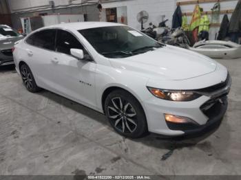  Salvage Chevrolet Malibu