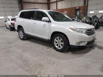  Salvage Toyota Highlander