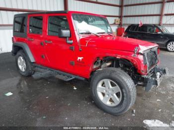  Salvage Jeep Wrangler