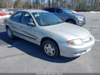  Salvage Chevrolet Cavalier