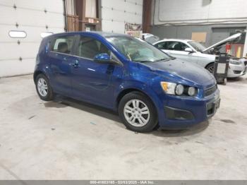  Salvage Chevrolet Sonic