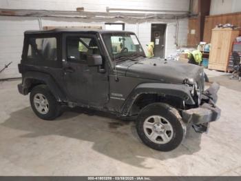  Salvage Jeep Wrangler