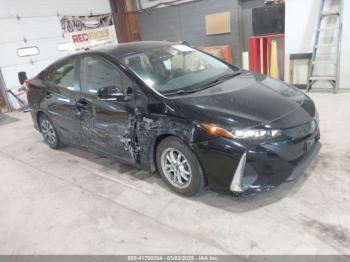  Salvage Toyota Prius Prime