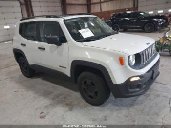  Salvage Jeep Renegade