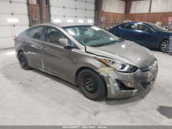  Salvage Hyundai ELANTRA