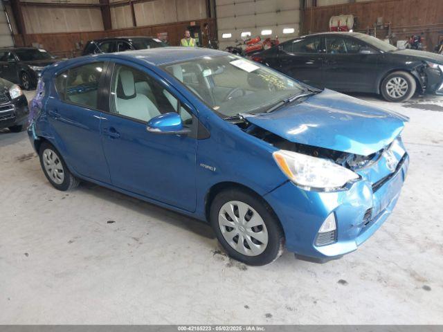  Salvage Toyota Prius c