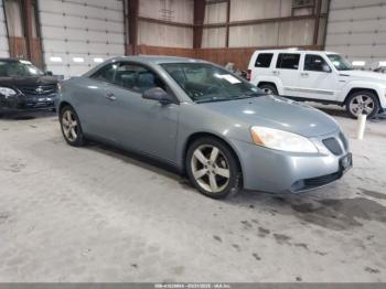  Salvage Pontiac G6