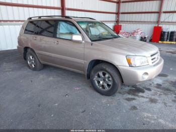  Salvage Toyota Highlander