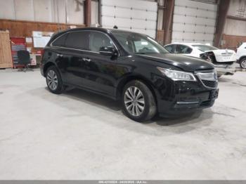  Salvage Acura MDX
